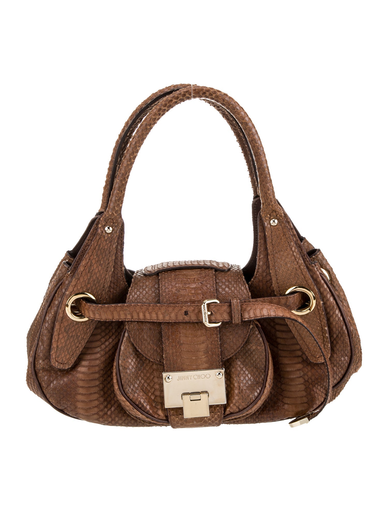 Jimmy Choo Python Shoulder Bag