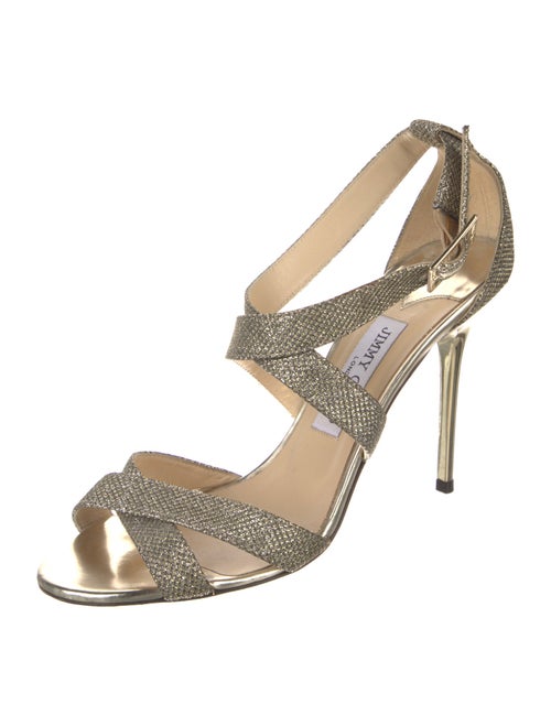 Jimmy Choo Glitter Sandals