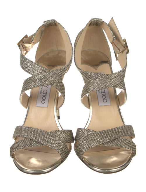 Jimmy Choo Glitter Sandals