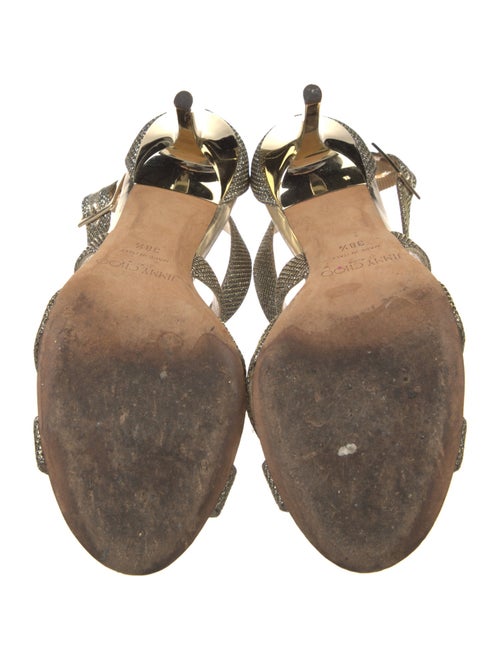 Jimmy Choo Glitter Sandals