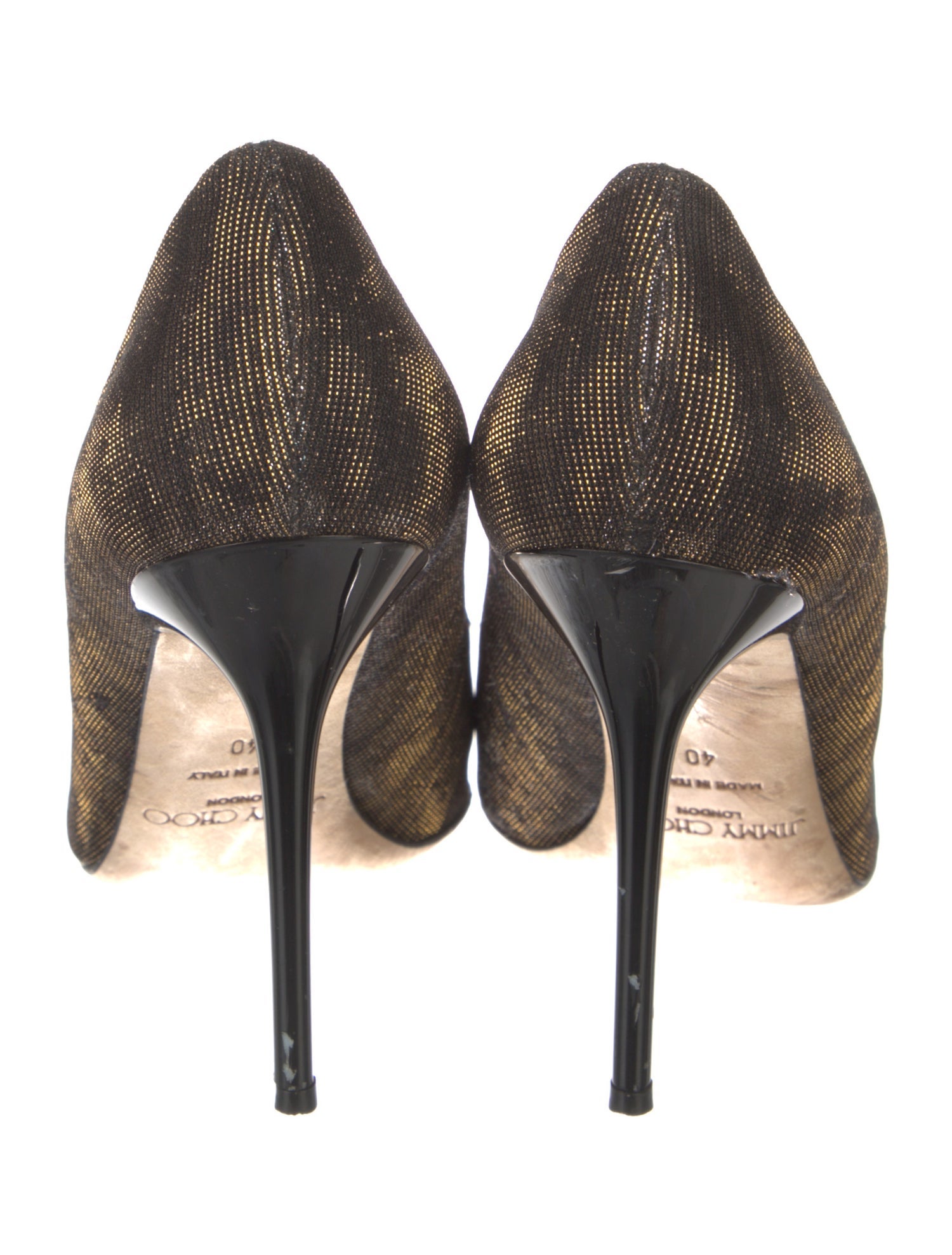 Jimmy Choo Glitter Accents Pumps