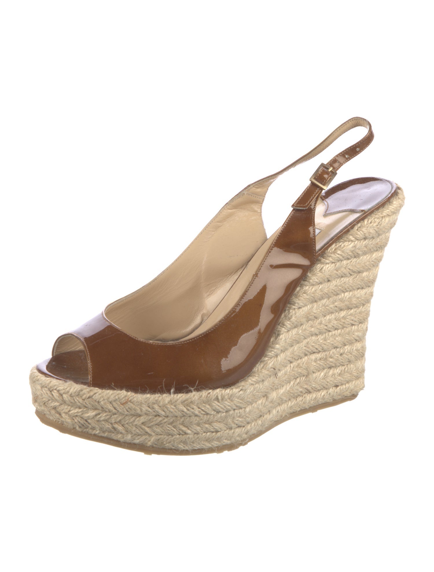 Jimmy Choo Patent Leather Espadrilles