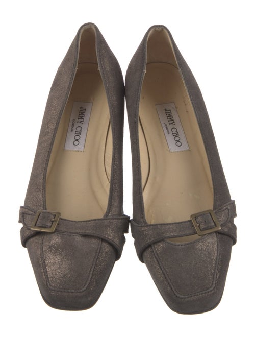 Jimmy Choo Vintage Suede Ballet Flats