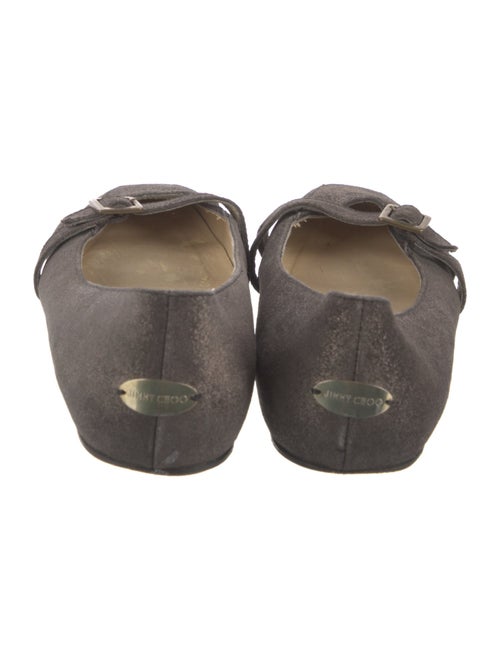 Jimmy Choo Vintage Suede Ballet Flats