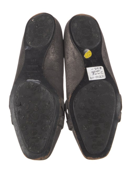 Jimmy Choo Vintage Suede Ballet Flats