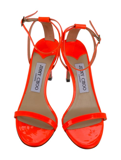 Jimmy Choo Patent Leather Sandals