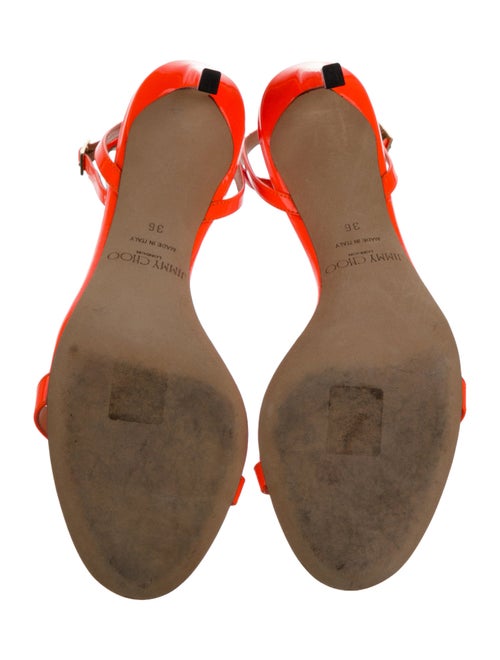 Jimmy Choo Patent Leather Sandals