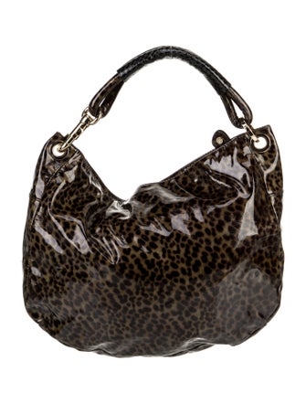 Jimmy Choo Patent Leather Hobo