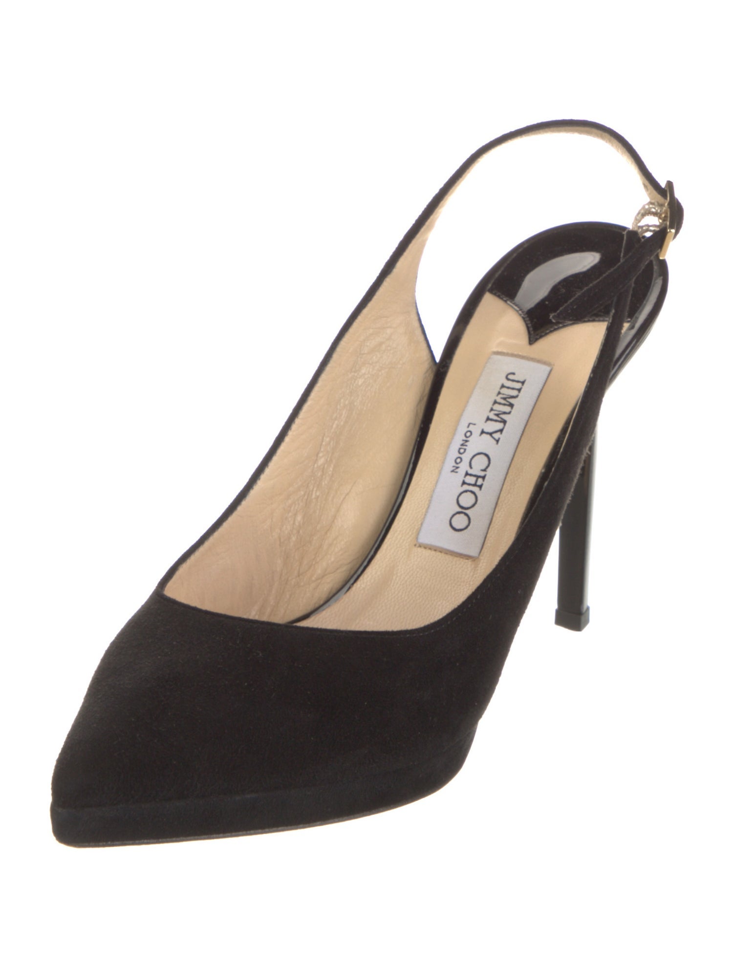 Jimmy Choo Suede Slingback Pumps