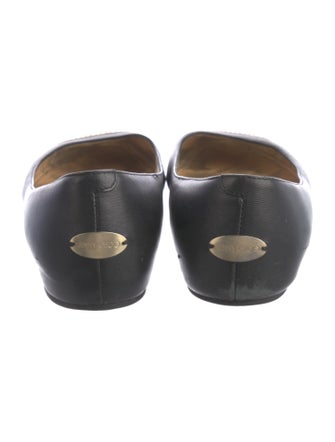 Jimmy Choo Leather Ballet Flats