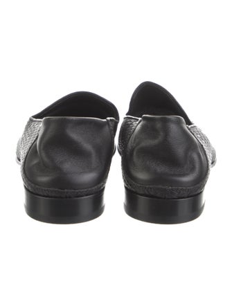 Jimmy Choo Leather Dress Loafers