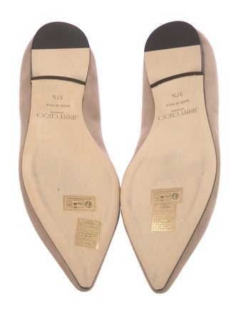 Jimmy Choo Suede Ballet Flats