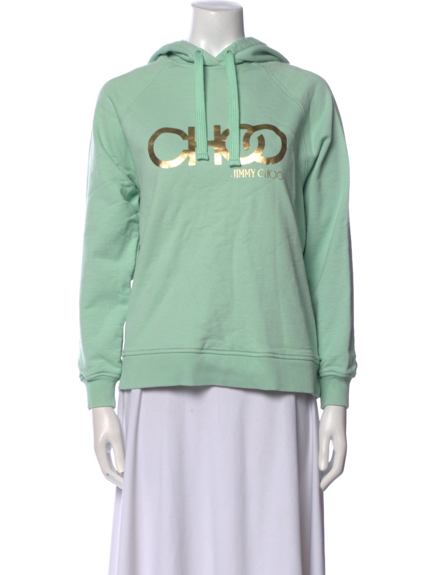 Jimmy Choo Graphic Print Crew Neck Sweatshirt