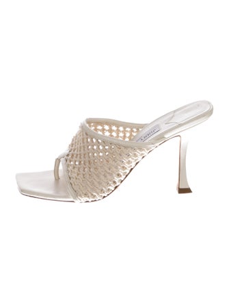 Jimmy Choo Cutout Accent Slides