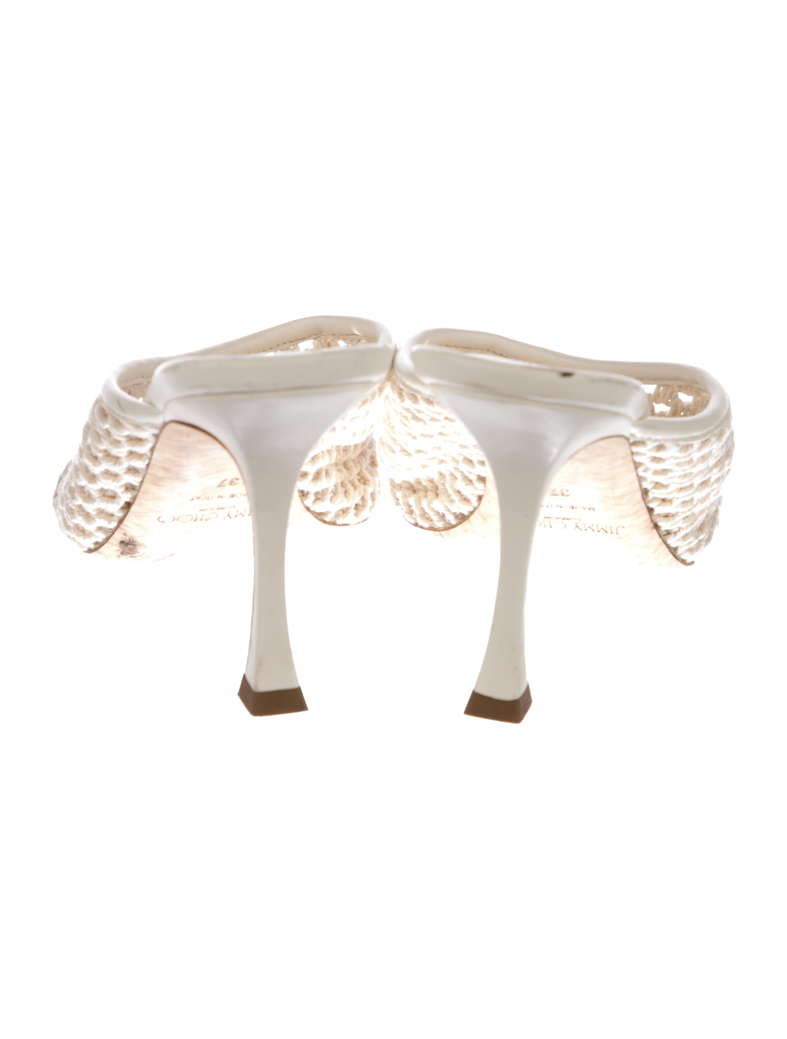 Jimmy Choo Cutout Accent Slides