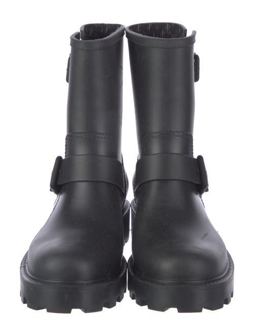 Jimmy Choo Yael Flat Boot Rubber Rain Boots