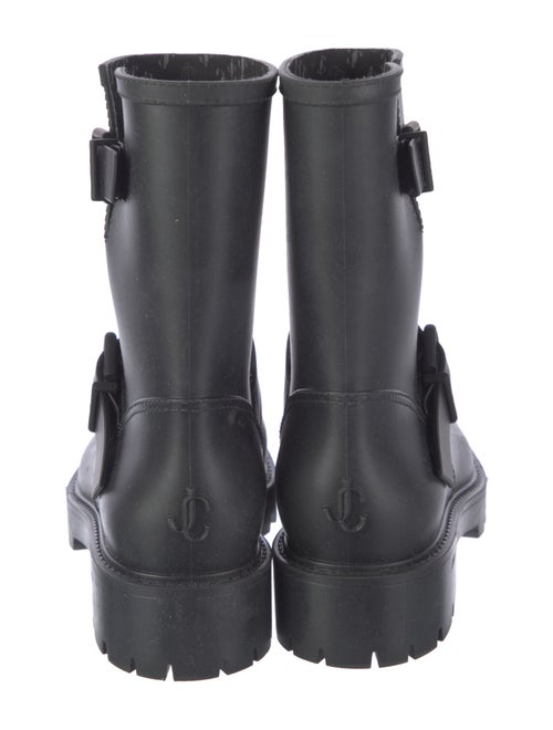 Jimmy Choo Yael Flat Boot Rubber Rain Boots