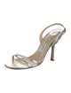 Jimmy Choo Leather Slingback Sandals