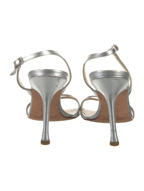Jimmy Choo Leather Slingback Sandals