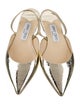 Jimmy Choo Patent Leather Slingback Flats