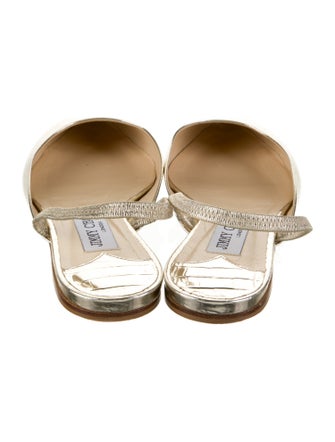Jimmy Choo Patent Leather Slingback Flats