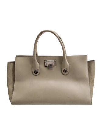 Jimmy Choo Leather Top Handle Bag