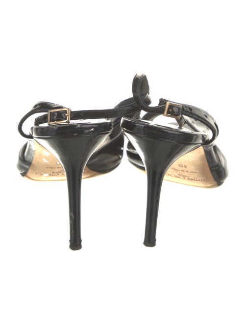 Jimmy Choo Patent Leather Slingback Sandals