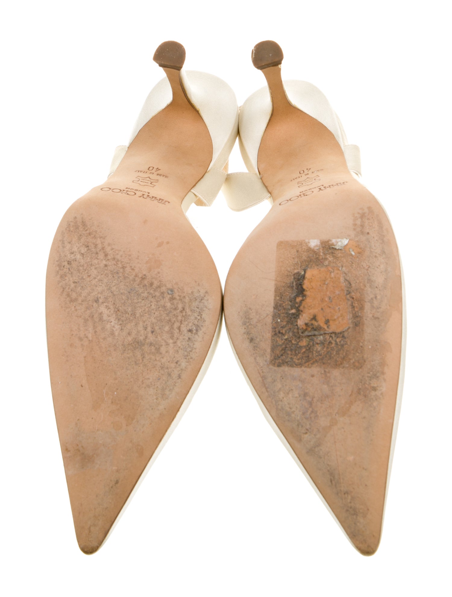 Jimmy Choo Satin Slingback Pumps