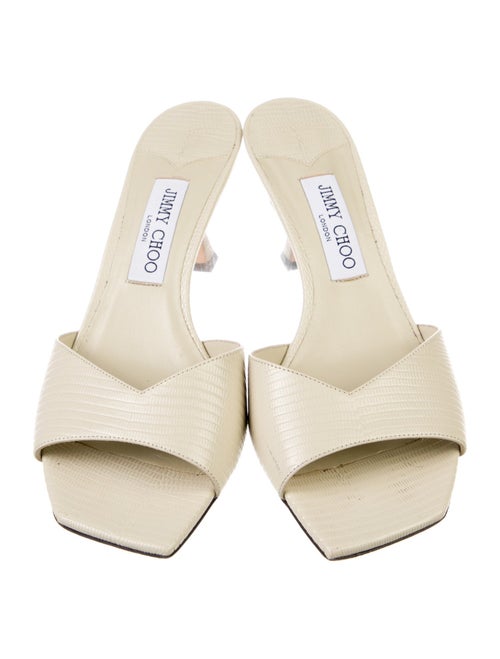 Jimmy Choo Leather Slides
