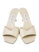 Jimmy Choo Leather Slides