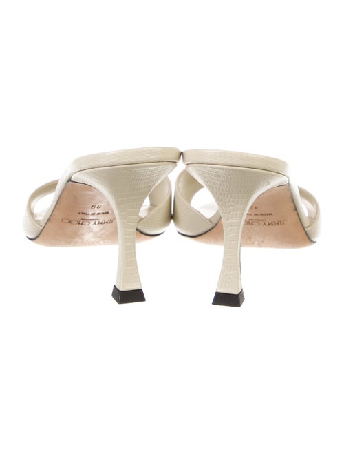 Jimmy Choo Leather Slides