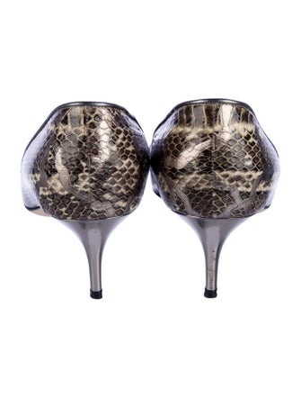 Jimmy Choo Snakeskin Animal Print Pumps