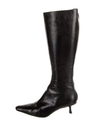 Jimmy Choo Leather Riding Boots