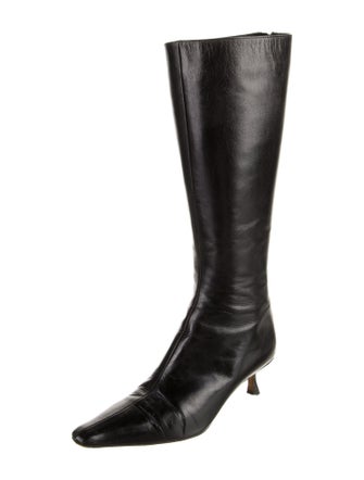 Jimmy Choo Leather Riding Boots