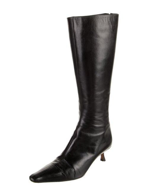 Jimmy Choo Leather Riding Boots