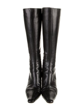 Jimmy Choo Leather Riding Boots