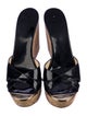 Jimmy Choo Patent Leather Slides