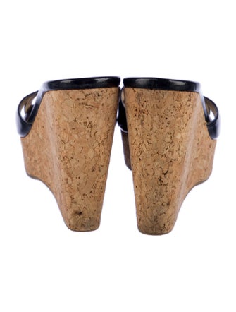 Jimmy Choo Patent Leather Slides