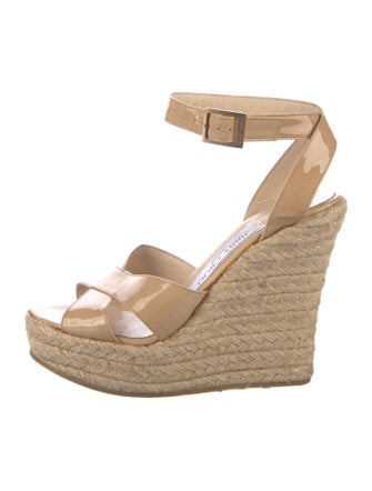 Jimmy Choo Patent Leather Espadrilles