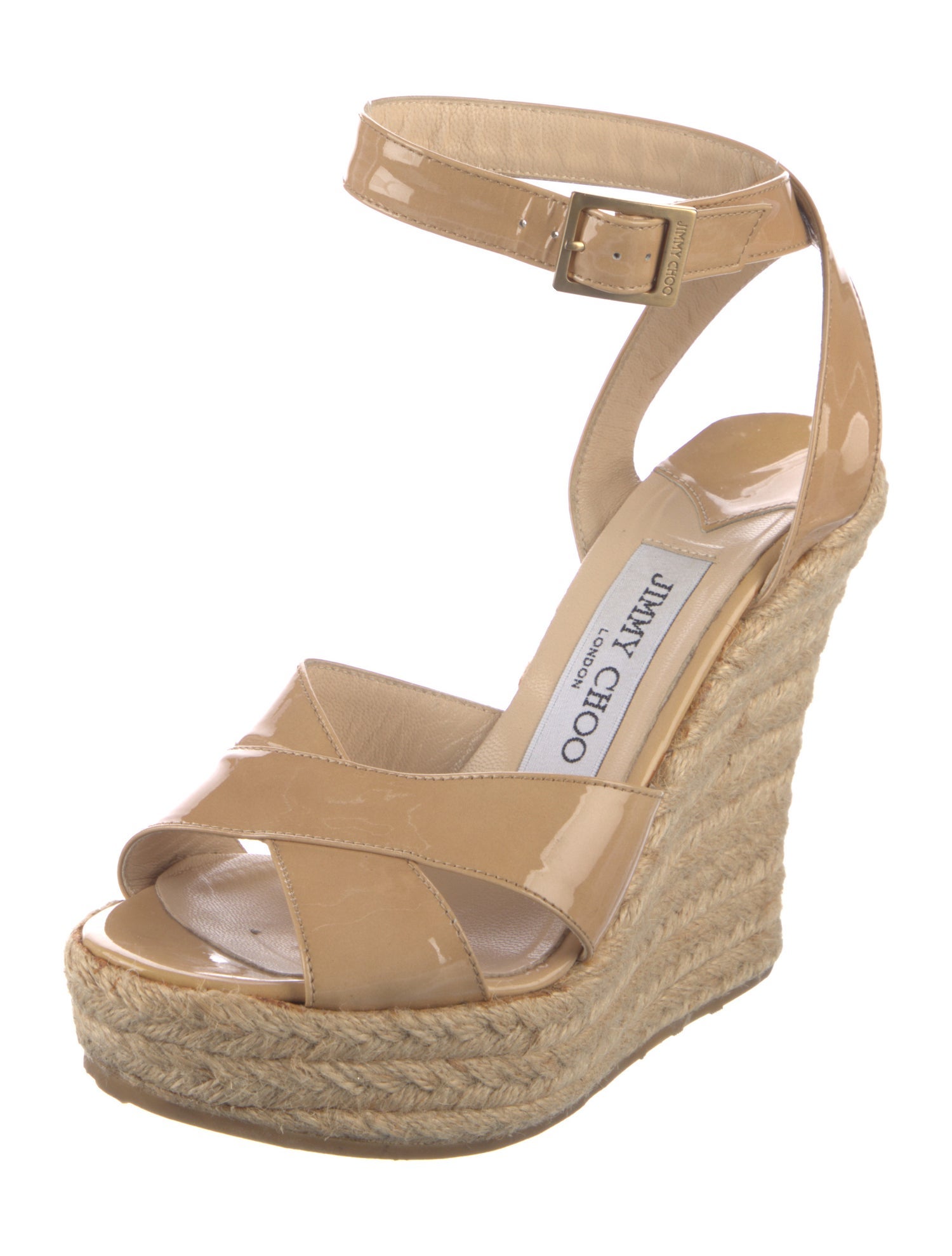 Jimmy Choo Patent Leather Espadrilles