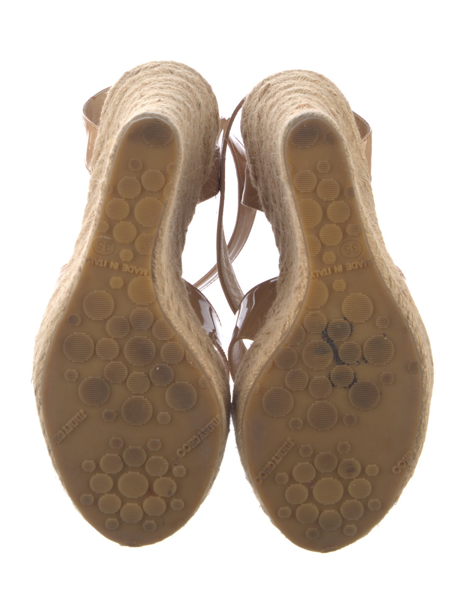 Jimmy Choo Patent Leather Espadrilles