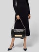 Jimmy Choo Embossed Leather Shoulder Bag
