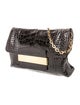 Jimmy Choo Embossed Leather Shoulder Bag