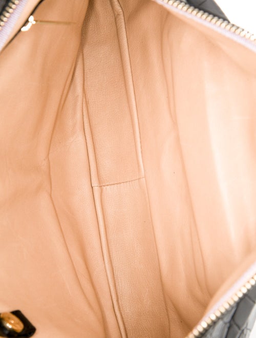 Jimmy Choo Embossed Leather Shoulder Bag