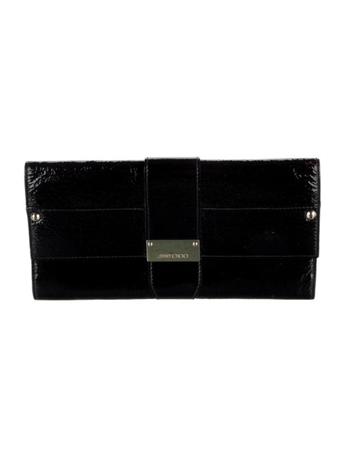 Jimmy Choo Patent Leather Continental Wallet