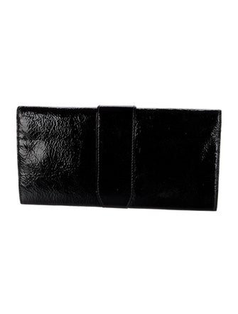 Jimmy Choo Patent Leather Continental Wallet