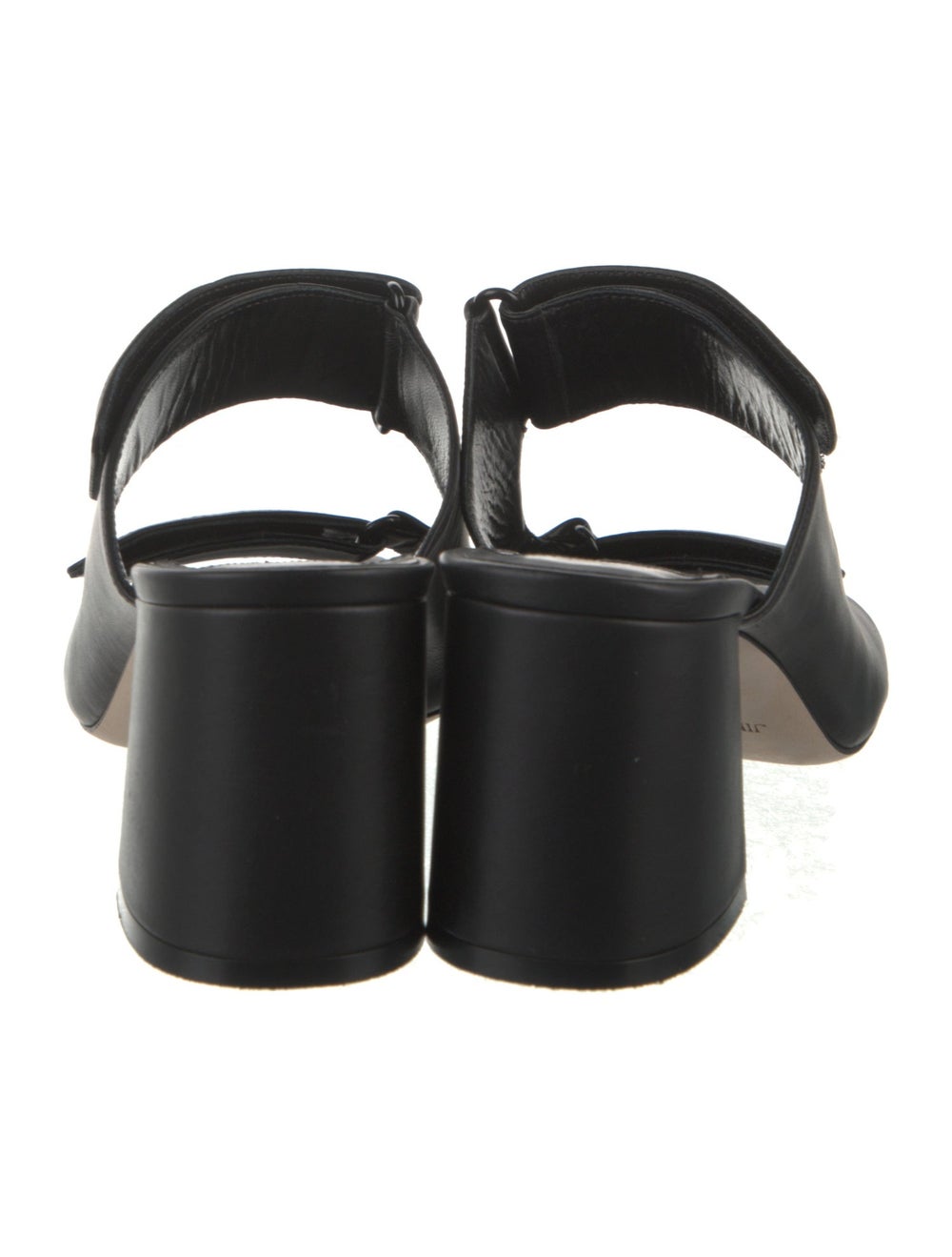 Jimmy Choo Leather Slides Black - image 4