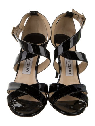 Jimmy Choo Patent Leather Sandals