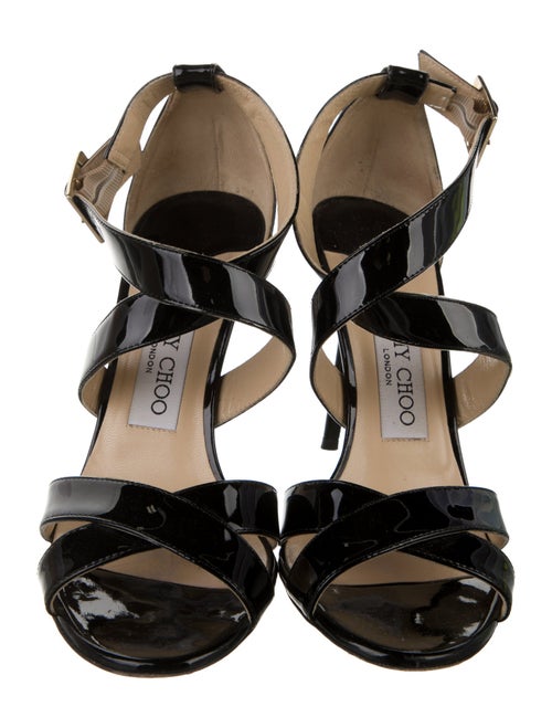 Jimmy Choo Patent Leather Sandals