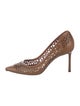 Jimmy Choo Leather Patterned Pumps